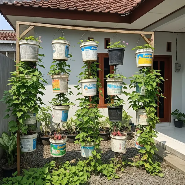 9 Ide Kebun Gantung untuk Ubi Jalar agar Hasil Panen Lebih Bersih, Melimpah di Lahan Sempit