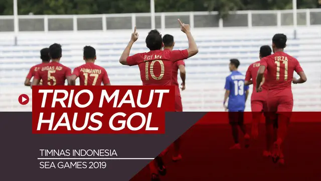 VIDEO: Trio Maut Haus Gol Timnas Indonesia di SEA Games 2019