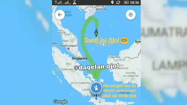 Seringkali, peta yang menunjukkan lokasi pengemudi mengalami kesalahan yang mengejutkan pengguna.