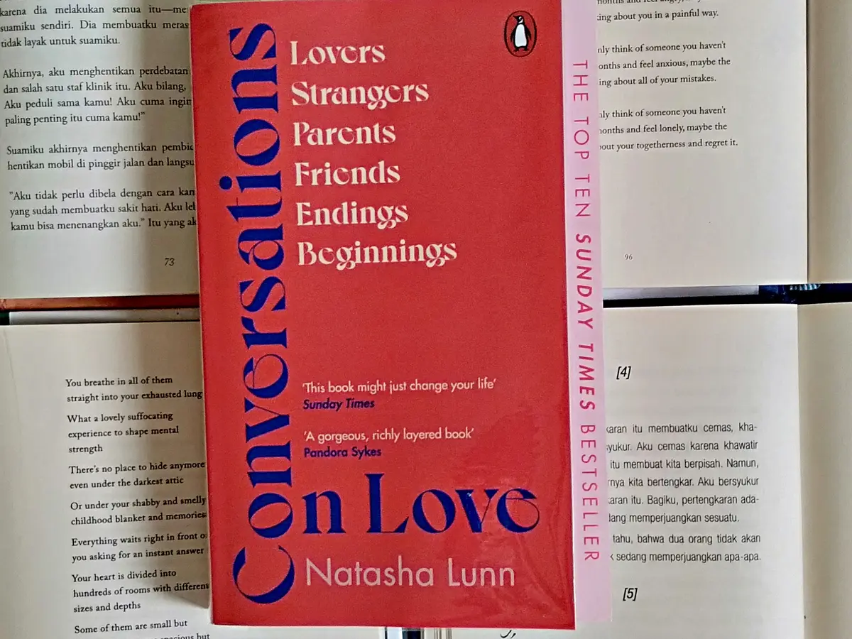 Review Buku Conversations on Love, Natasha Lunn - Lifestyle
