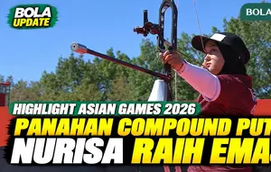 Highlight Asian Games 2026: Nurisa Dian Ashrifah Raih Emas Panahan Compound Putri, Menang Tipis 139-137