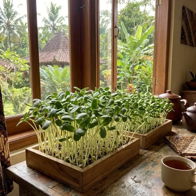 Microgreens Paling Gampang untuk Pemula