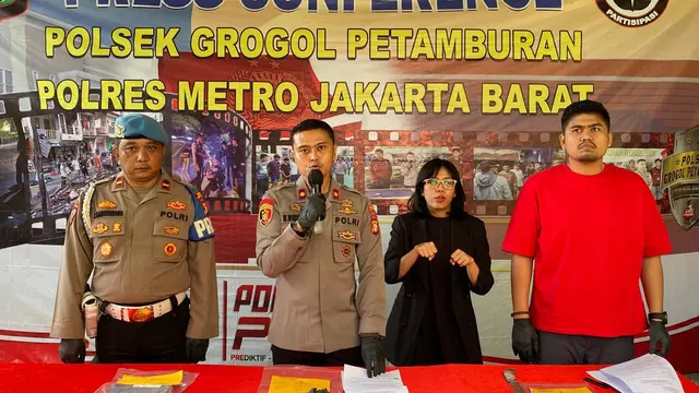 Unit Reskrim Polsek Grogol Petamburan Jakarta Barat mengungkap motif di balik aksi begal ponsel di sebuah warung makan (warteg) yang viral di Jelambar Baru, Grogol Petamburan, Jakarta Barat (Jakbar).