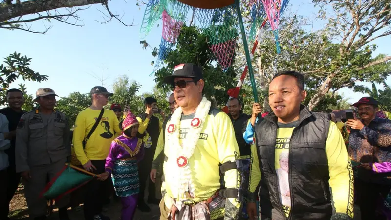 Warga Barito Kuala Sambut Meriah Kedatangan Rombongan Turdes Kemerdekaan Gubernur Kalsel