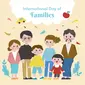 Ilustrasi Hari Keluarga Internasional. (Photo Copyright by Freepik)