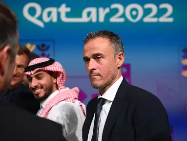 Daftar pelatih yang akan debut di Piala Dunia 2022 Qatar nanti. (AFP/Franck Fife)