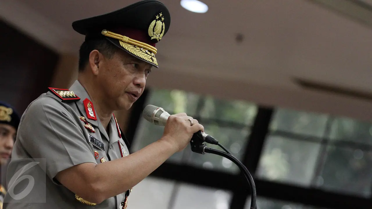 Kapolri Lantik Enam Kapolda Baru