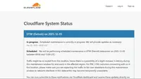 Cloudflare Down Secara Global, Layanan Canva hingga Zoom Error