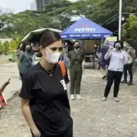 Klinik vaksin gratis Agnez Mo (Sumber: Instagram/agnezmo)