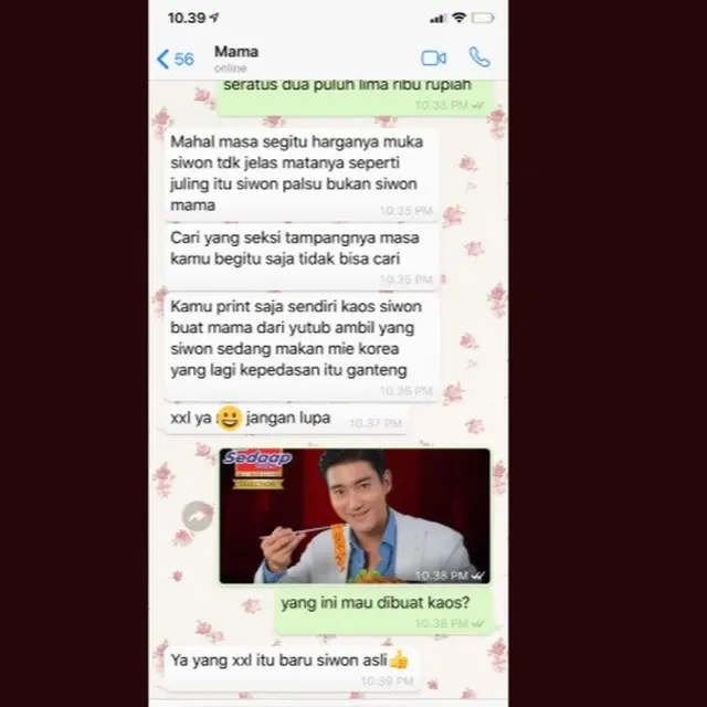 emak-emak fans Siwon