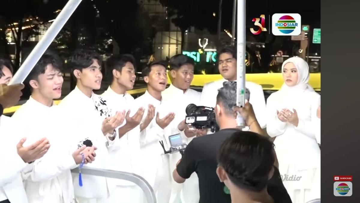 Para Alumni D'Academy Indosiar Semangat Jalani Syuting Video Khusus Ramadan