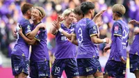 Kemudian dilanjutkan dengan laga antara Sanfrecce Hiroshima yang akan menantang VfB Stuttgart di Edion Peace Wing Hiroshima, Kamis (1/8/2024). (J.LEAGUE)