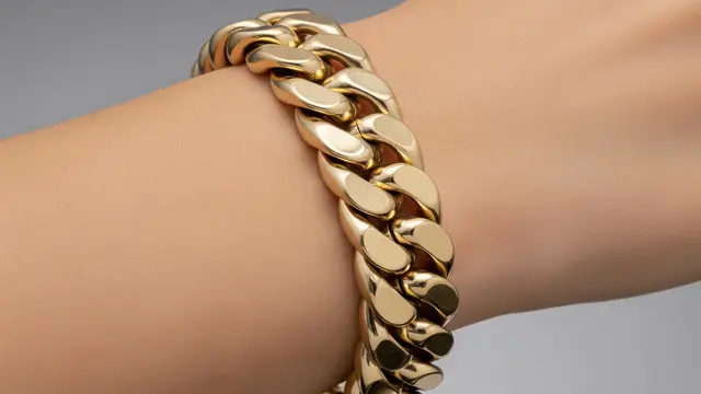 Rantai Cuban (Cuban Link Bracelet)