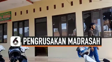 thumbnail pengrusakan madrasah