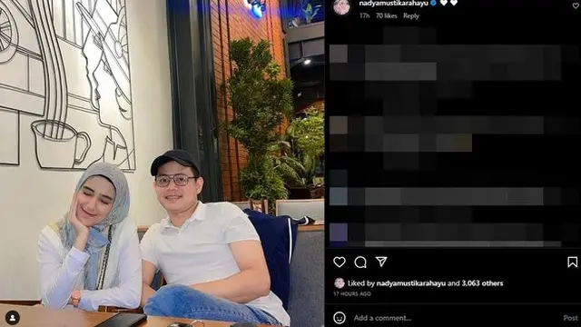 Nadya Mustika dan Iqbal Fitrah