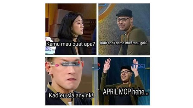 6 Meme Kocak Peserta Ajak Bercanda Juri MasterChef Ini Bikin Tepuk Jidat