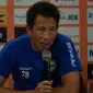 Penjaga gawang Persib Bandung I Made Wirawan termotivasi atas kekalahan melawan Tira Persikabo di Piala Presiden 2019. (Liputan6.com/Huyogo Simbolon)