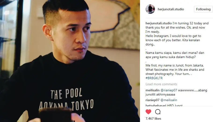 Herjunot Ali akhirnya bikin akun Instagram [foto: instagram]