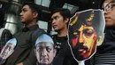 Wadah Pegawai (WP) KPK memperingati 500 hari penyerangan terhadap Novel Baswedan di depan Gedung KPK, Jakarta, Kamis (1/11). Banyak pihak yang putus asa polisi bisa mengungkap pelaku sekaligus dalang penyerangan terhadap Novel. (Merdeka.com/Dwi Narwoko)