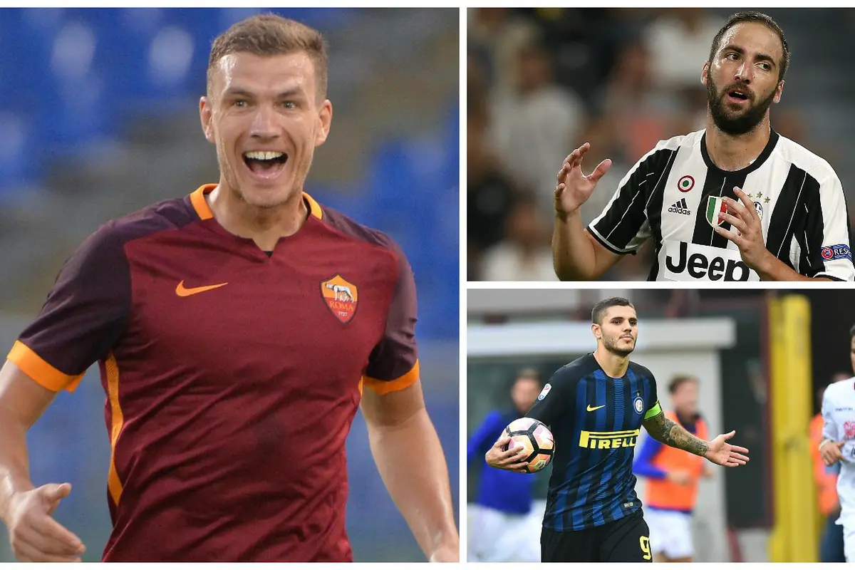 Pencetak Gol Terbanyak Serie A Italia 2016-2017