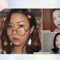 Korean Look. (Sumber Foto: Instagram/@nicolesmakeup_, Digital Imaging: Nurman Abdul Hakim/Bintang.com)