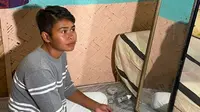 Masih ingat Sopyah, cewek viral yang terpaksa jadi kuli bangunan demi menyambung hidup? Kini ia dipinang Shandy Purnamasari jadi duta produk skincare. (Foto: Dok. Istimewa)