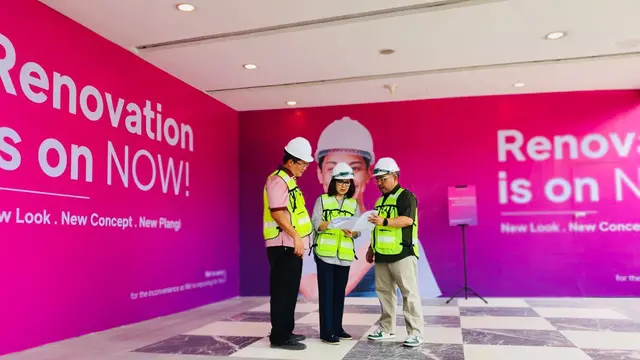 PT Lippo Mall Indonesia (LMI), pada hari ini Rabu, 1 November 2023, memulai proses renovasi The Plaza Semanggi. (Dok Lippo)
