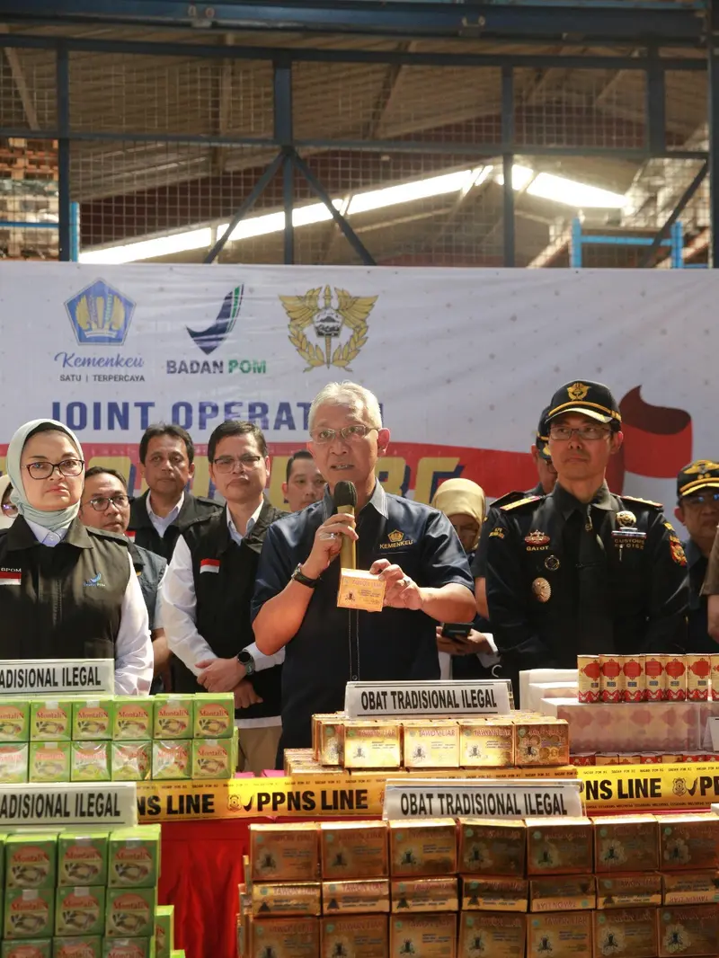 Direktorat Jenderal Bea dan Cukai Soekarno-Hatta menggagalkan upaya ekspor obat tradisional ilegal di Bandara Soekarno-Hatta. (Dok Bea Cukai)