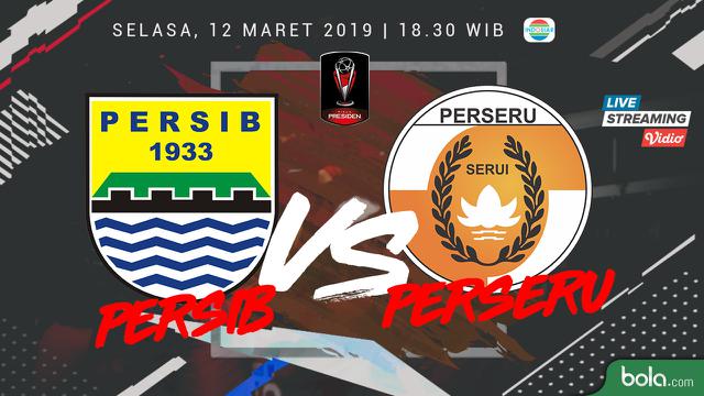 Persib Bandung vs Perseru Serui