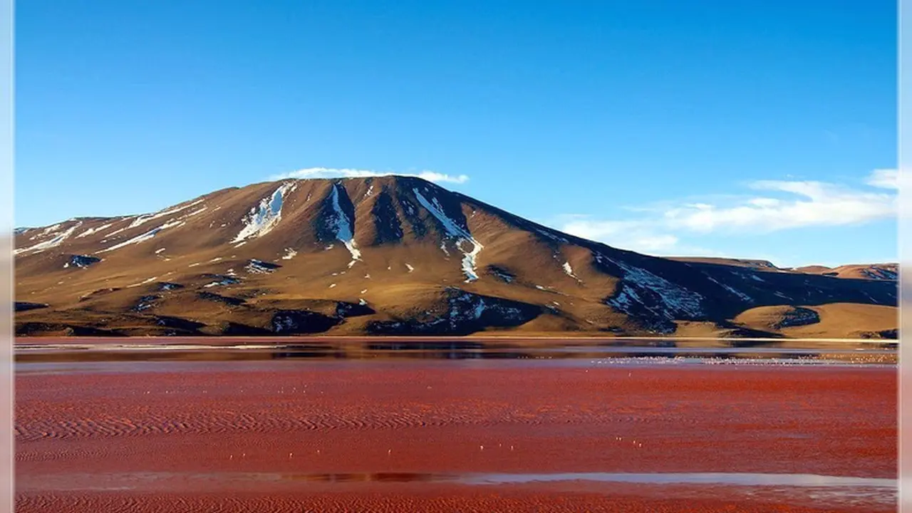 Misteri Air Laguna Colorada di Bolivia yang Berwarna Merah Darah