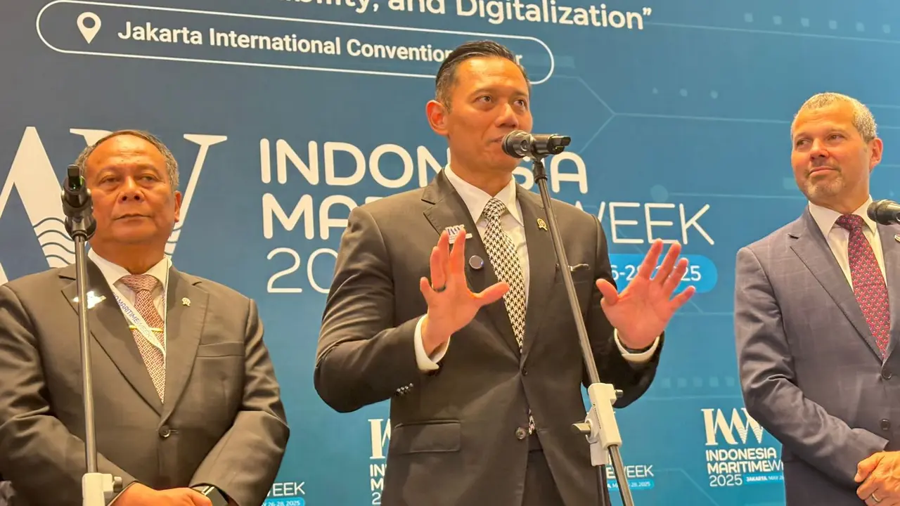 Menteri Koordinator Bidang Infrastruktur dan Pembangunan Kewilayahan, Agus Harimurti Yudhoyono (AHY). (Foto: Liputan6.com/Tira Santia)