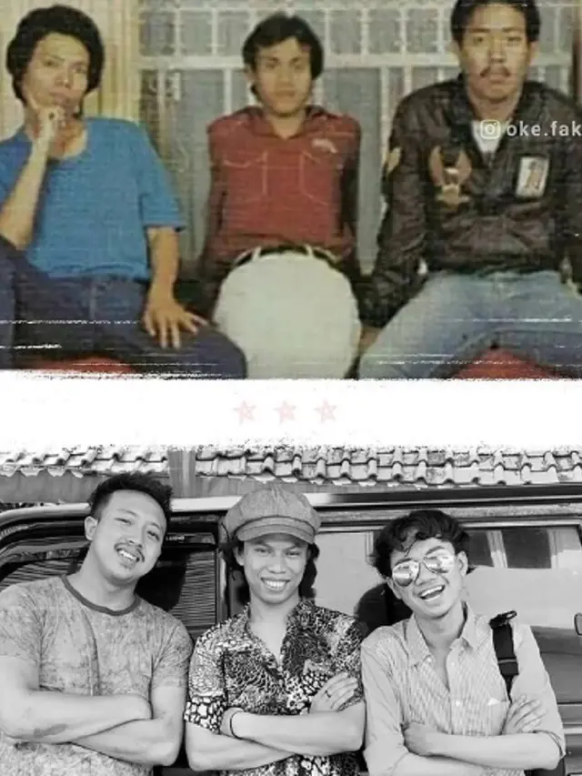 Viral Tiga Pria Ini Mirip Warkop DKI, Warganet: Reinkarnasi!