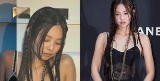 Jennie BLACKPINK belakangan jadi lebih ekspresif dengan busana yang ia kenakan. Termasuk saat hadiri event Coco Crush di Korea Selatan [@jennierubyjane]