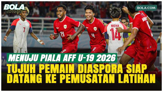Nova Arianto Panggil 7 Pemain Diaspora untuk Piala AFF U-19 2026!