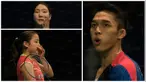 Berikut ragam mimik lucu yang berhasil diabadikan Bola.com saat para pebulutangkis beraksi di ajang BCA Indonesia Open 2016 yang digelar dari 30 Mei -5 Juni. (Bola.com/Vitalis Yogi Trisna)