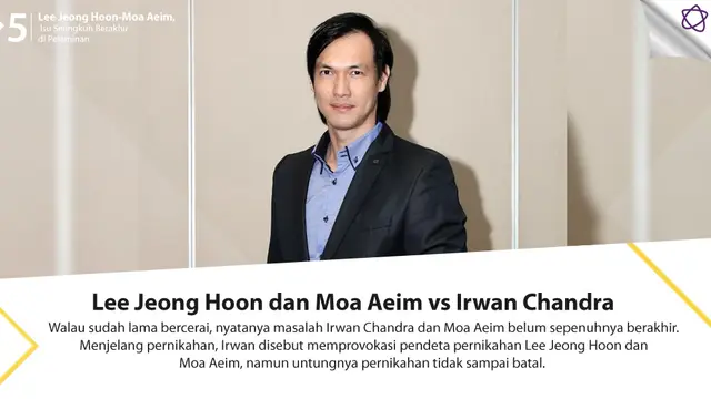 [Bintang] Infografis Lee Jeong Hoon dan Moa Aeim