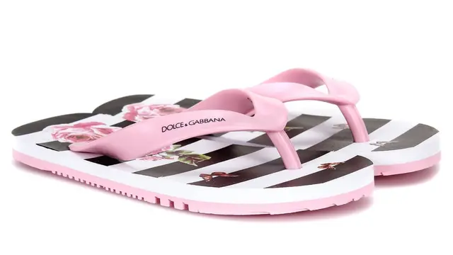 Sandal jepit merek Dolce Gabbana harga Rp 1 juta (nickis.com)