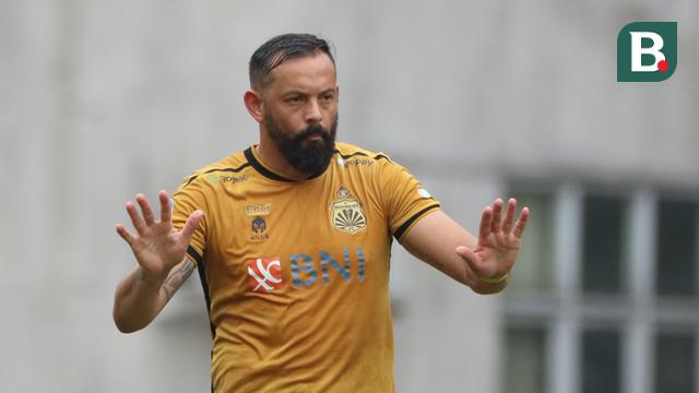 Pemain Bhayangkara FC Matias Mier