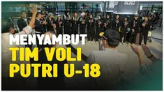Berita Video, Timnas Voli Putri Indonesia U-18 tiba di Bandara Soekarno Hatta pada Jumat (14/6/2024)