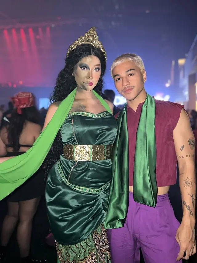 6 Potret Lucinta Luna Cosplay Jadi Badarawuhi di Pesta Halloween, Tampil All Out