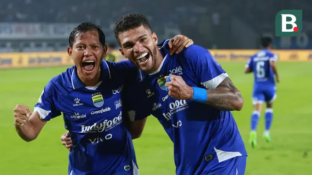 Foto: Berguninho Pemecah Kebuntuan Persib Bandung saat Jamu PSBS Biak di BRI Super League 2025/2026
