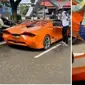 Viral Video Pasangan Naik Lamborghini KW, Isi Dalam Mobil Bikin Syok (TikTok/siska_ananda)