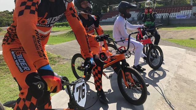 Ratusan Atlet Ikut Kejurnas BMX 2022