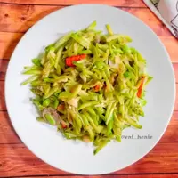 Resep labu siam tumis saus tiram. (dok. Cookpad @henie80)