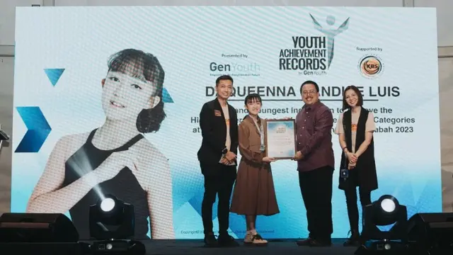 Sosok Daqueenna Kandice Little Mermaid Indonesia yang Berprestasi di Bidang Vokal dan Dance.  foto: istimewa