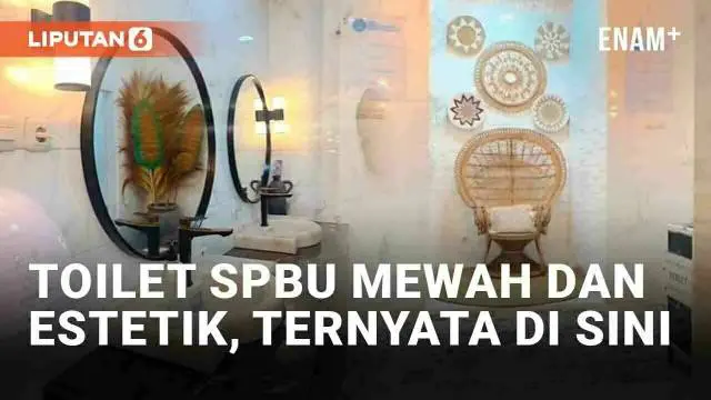 VIDEO: Viral Toilet SPBU Mewah dan Estetik, Ternyata di Sini Tempatnya