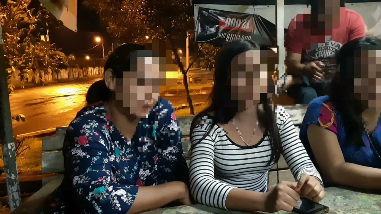 Dua emak-emak jual anak dibawah umur di Medan (Reza Efendi/Liputan6.com)