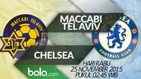 Maccabi Tel Aviv vs Chelsea (Bola.com/Samsul Hadi)
