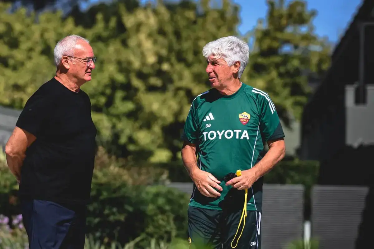 Claudio Ranieri dan Gian Piero Gasperini