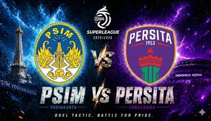 Cover prediksi PSIM Yogyakarta versus Persita Tangerang di BRI Super League. (Bola.com/ChatGPT)